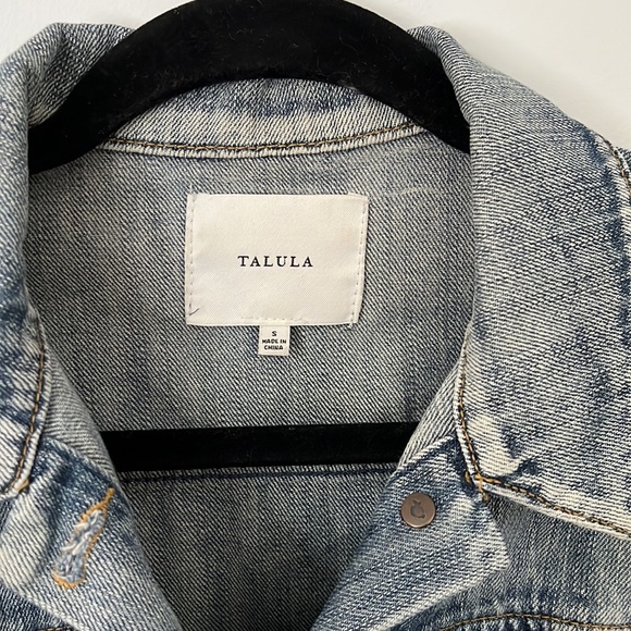 Talula Edo Cropped Denim Jacket - Picture 6 of 7